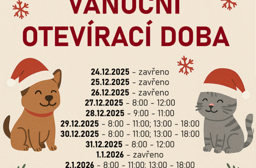 Ordinační hodiny Vánoce 2025 Ordinační hodiny Vánoce 2025